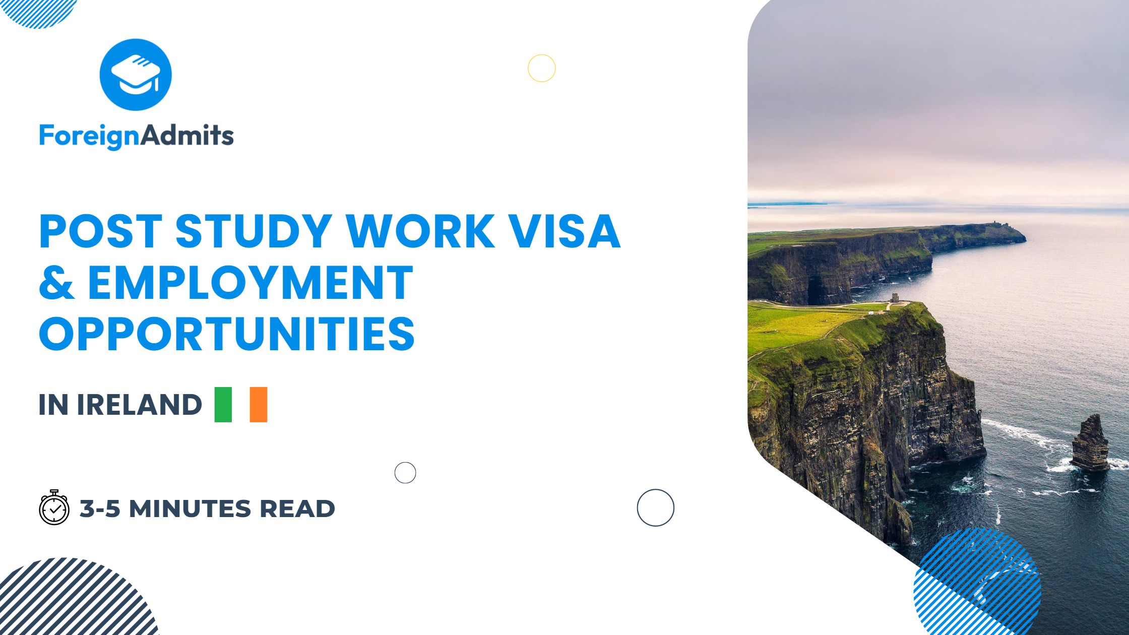 Post-study Work Visa and Employment Opportunities in Ireland